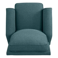 ProLounger Keaton Transitional Roll-Arm Push Back Recliner in Linen