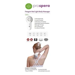 Prospera Ultimate Red Light Therapy Device Bundle Massager