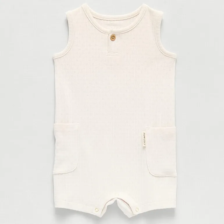 Proudly™ Baby Unisex Sleeveless Romper
