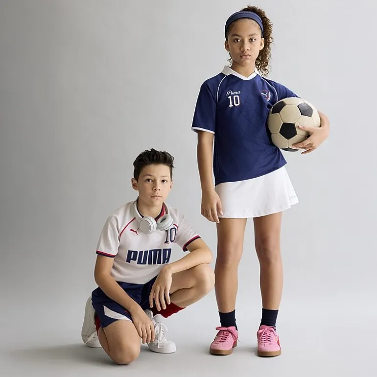 PUMA Big Kid Boys Crew Neck Short Sleeve Jersey