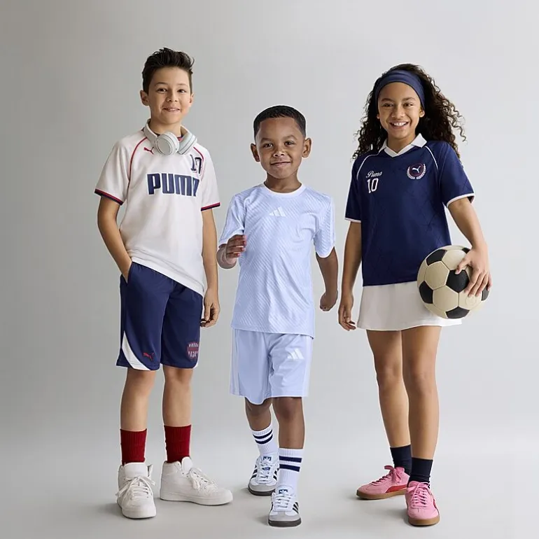 PUMA Big Kid Boys Mid Rise Pull-On Short