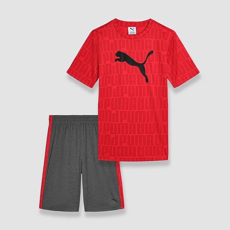 PUMA Big Kid Boys 2-pc. Short Set