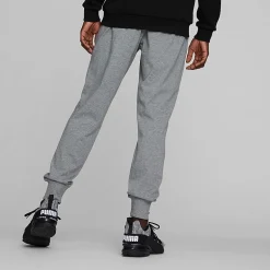 PUMA Essentials Mens Ankle Mid Rise Regular Fit Knit Active Jogger Pant