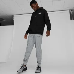 PUMA Essentials Mens Ankle Mid Rise Regular Fit Knit Active Jogger Pant