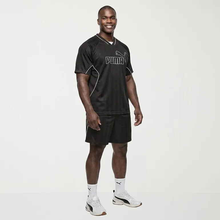 PUMA Mens 8" Big and Tall Soccer Short