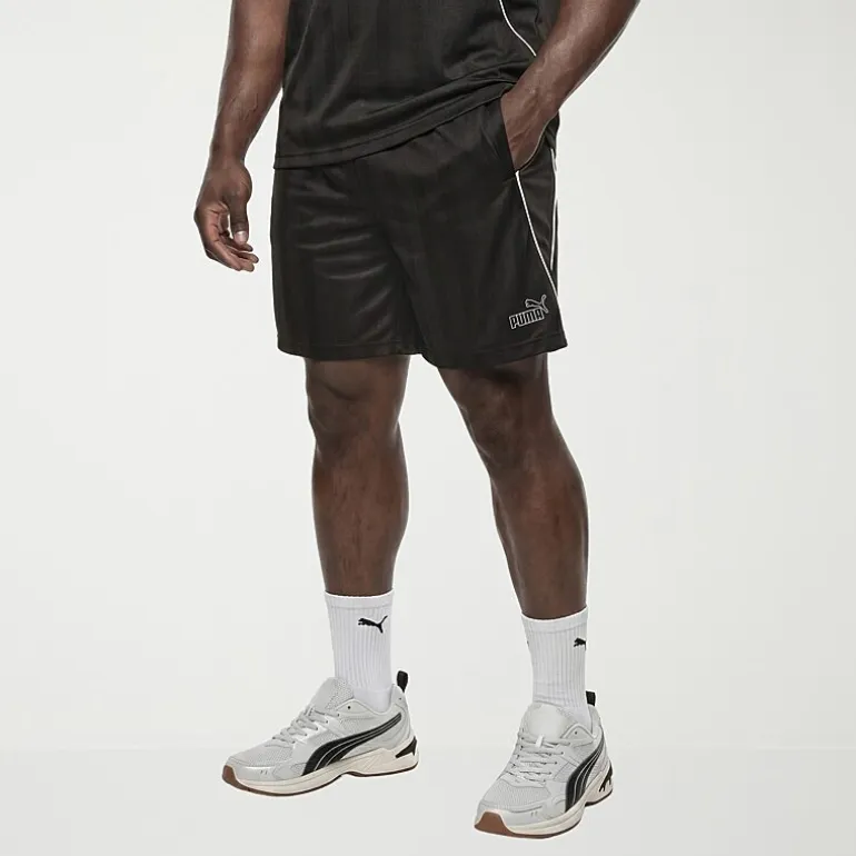 PUMA Mens 8" Big and Tall Soccer Short