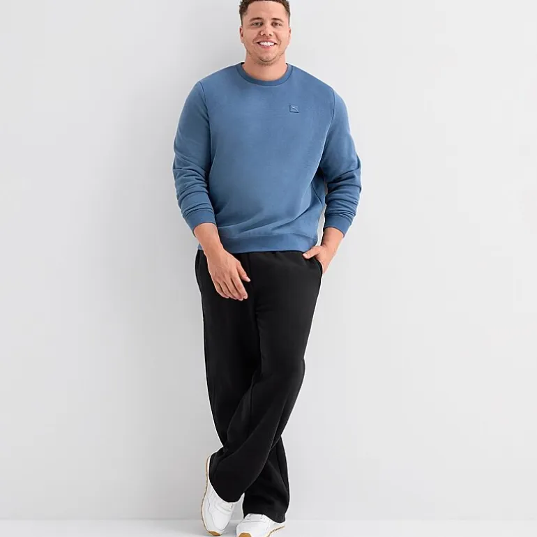 PUMA Mens Crew Neck Long Sleeve Big and Tall Sweatshirt