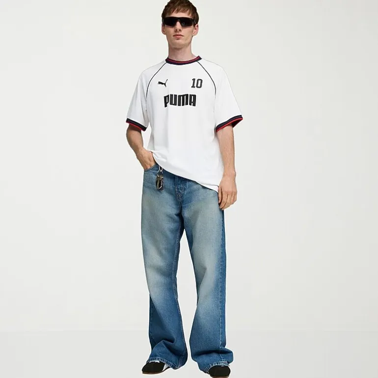 PUMA Mens Crew Neck Short Sleeve Jersey