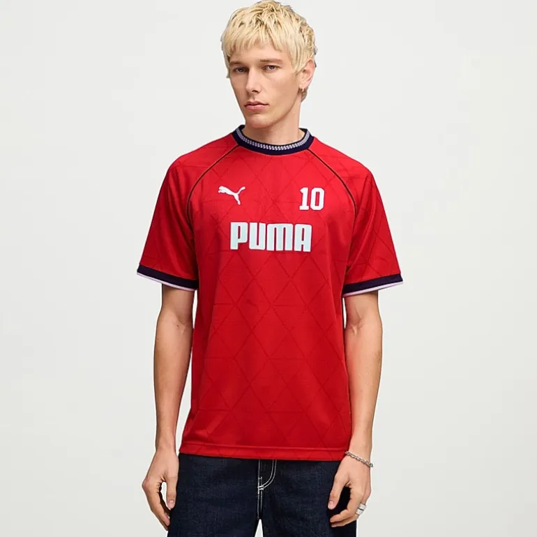 PUMA Mens Crew Neck Short Sleeve Jersey