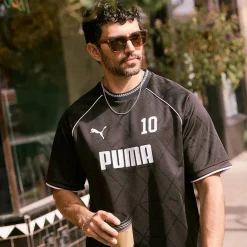 PUMA Mens Crew Neck Short Sleeve Jersey