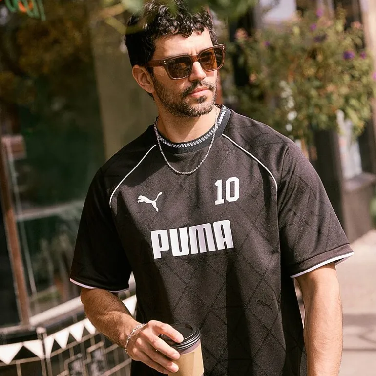 PUMA Mens Crew Neck Short Sleeve Jersey