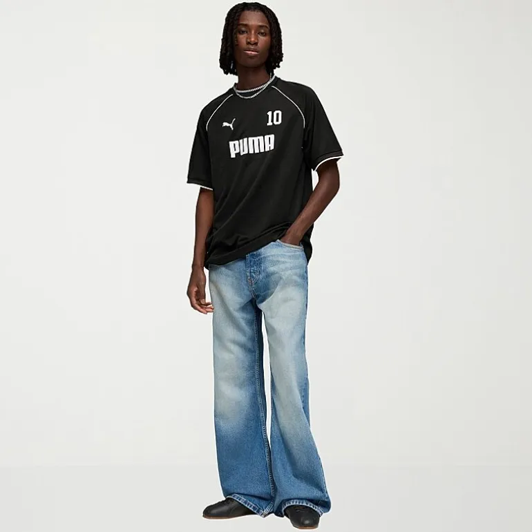 PUMA Mens Crew Neck Short Sleeve Jersey