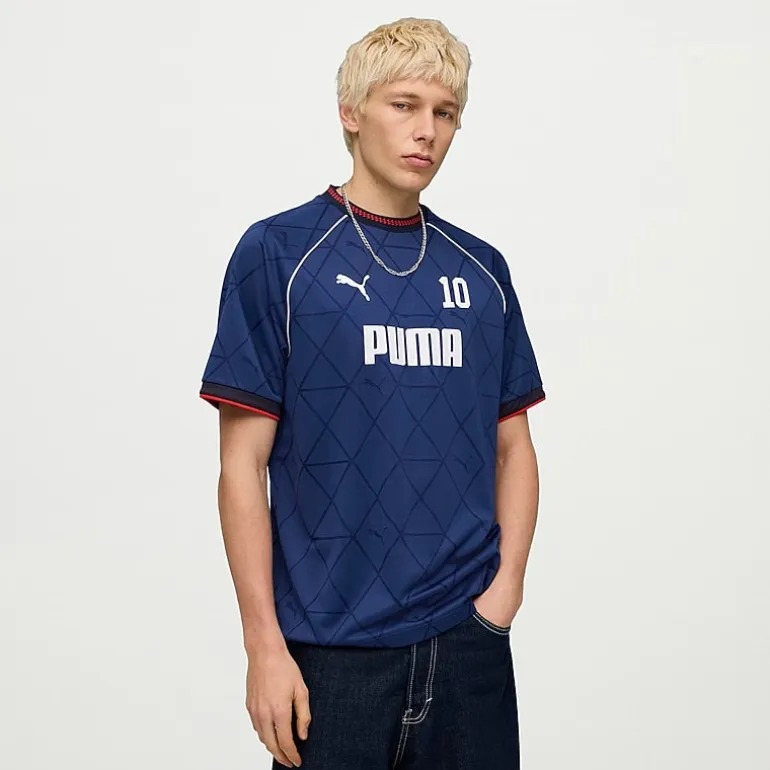 PUMA Mens Crew Neck Short Sleeve Jersey