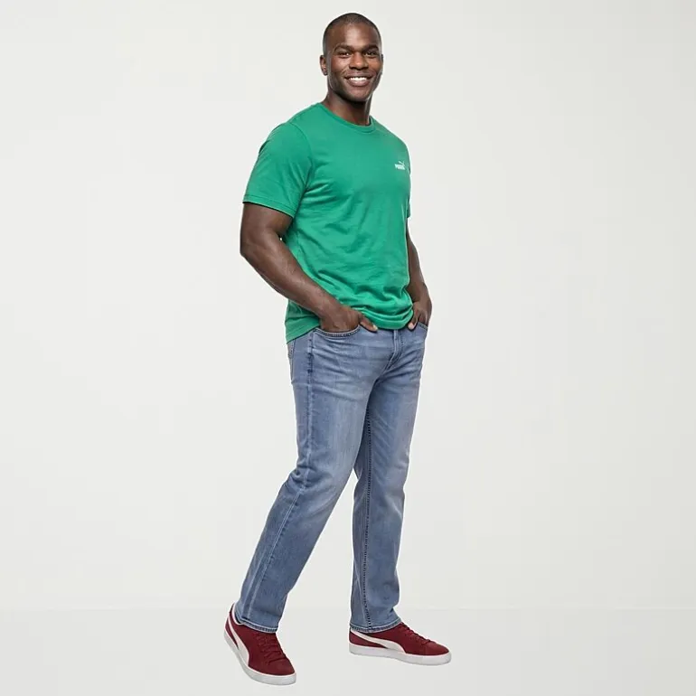 PUMA Mens Crew Neck Short Sleeve Active Big and Tall T-Shirt