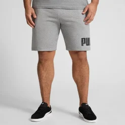 PUMA Mens 10" Mid Rise Big and Tall Workout Shorts