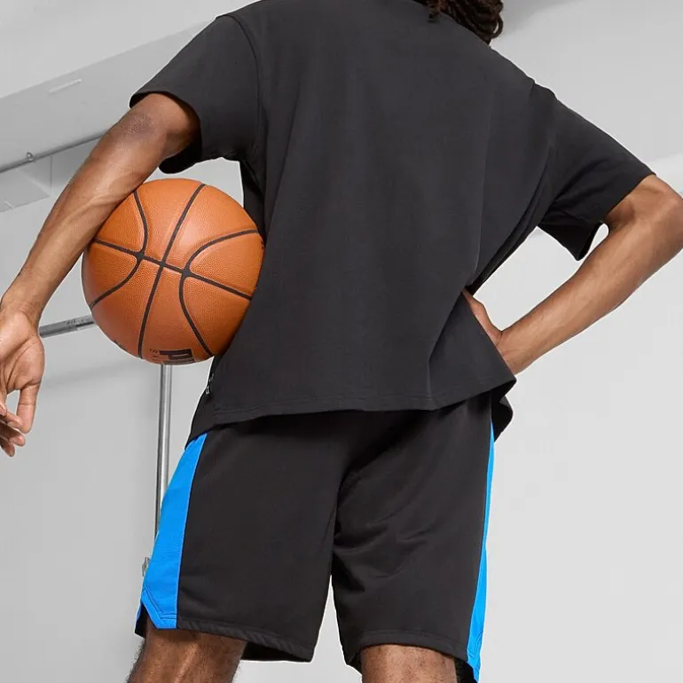 PUMA Mens Moisture Wicking 10" Basketball Short