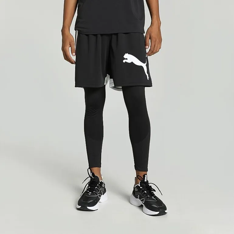 PUMA Mens 8" Moisture Wicking Quick Dry Workout Shorts