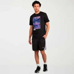 PUMA Mens 8" Moisture Wicking Workout Shorts
