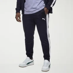PUMA Mens Straight Mid Rise Regular Fit Big and Tall Track Pant