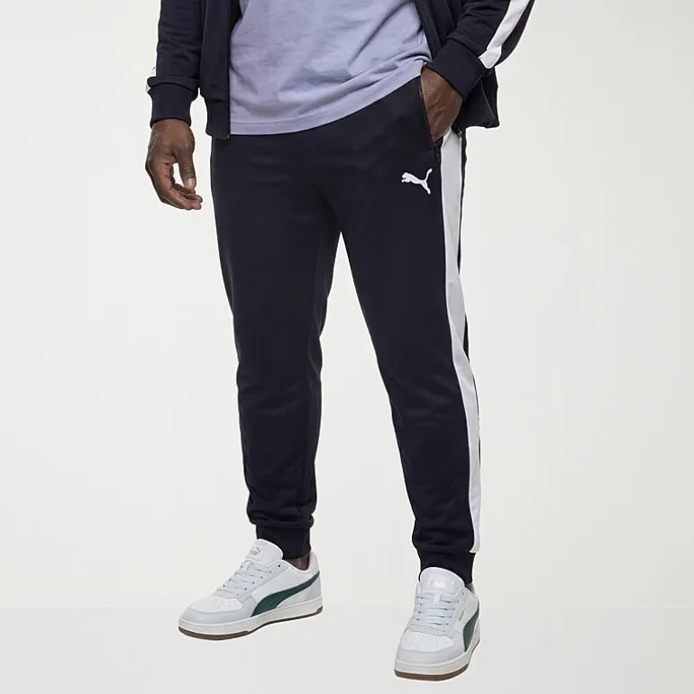 PUMA Mens Straight Mid Rise Regular Fit Big and Tall Track Pant