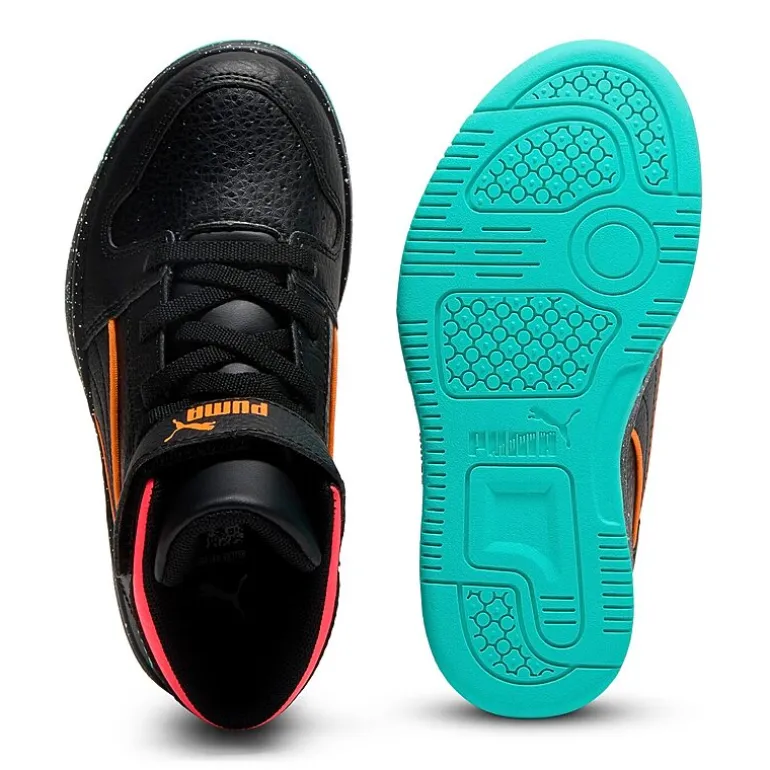 PUMA Rebound Layup Elevated Little Kid Unisex Basketball Shoes