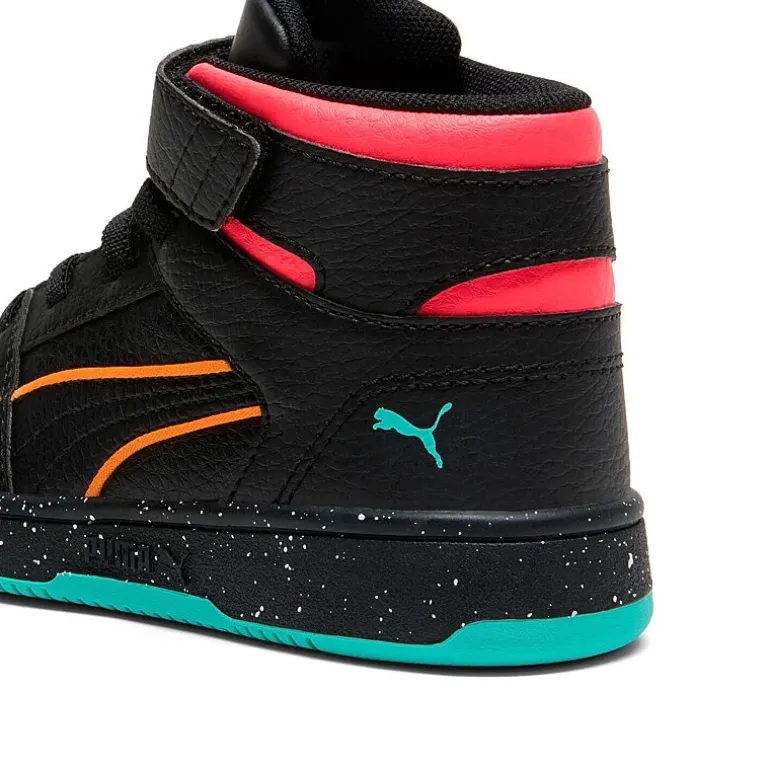 PUMA Rebound Layup Elevated Little Kid Unisex Basketball Shoes