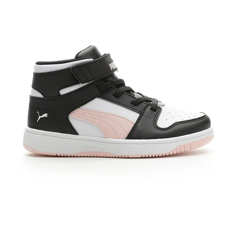 PUMA Rebound Layup Little Kid Girls Basketball Shoes