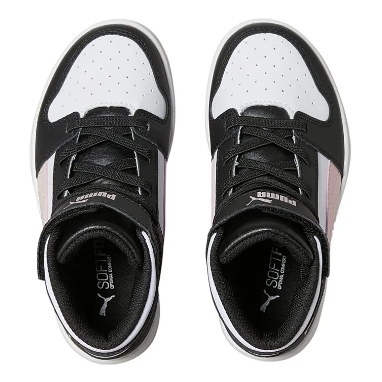 PUMA Rebound Layup Little Kid Girls Basketball Shoes