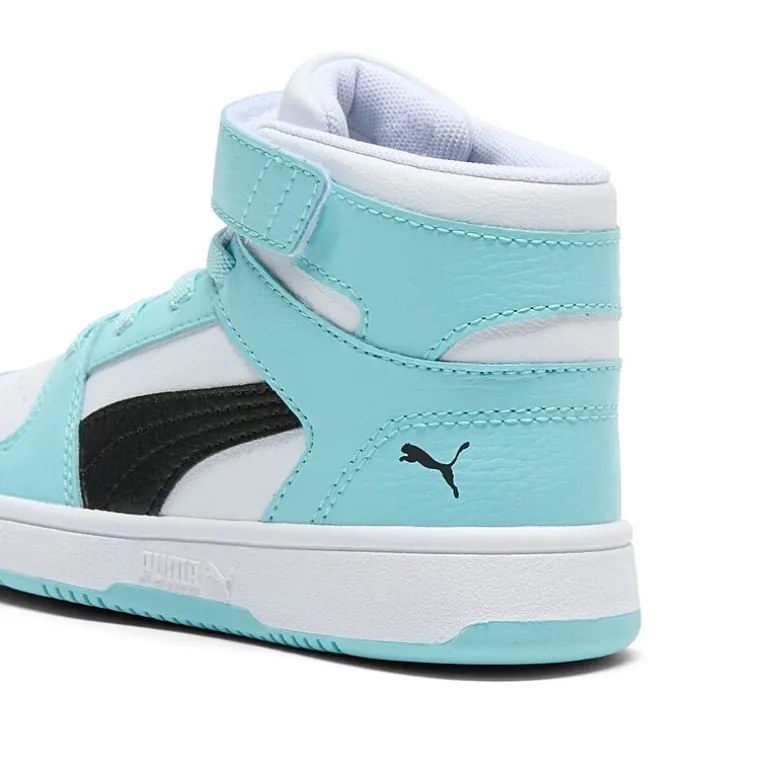 PUMA Rebound Layup Little Kid Girls Basketball Shoes