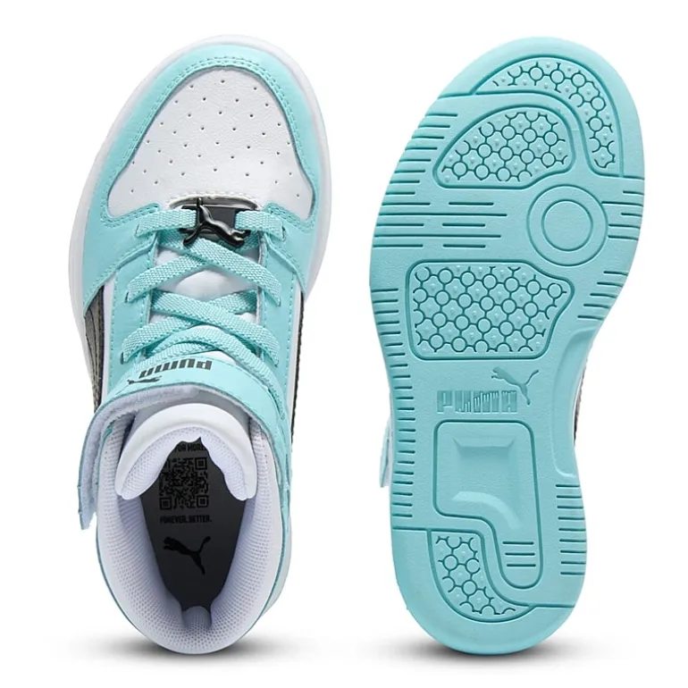 PUMA Rebound Layup Little Kid Girls Basketball Shoes