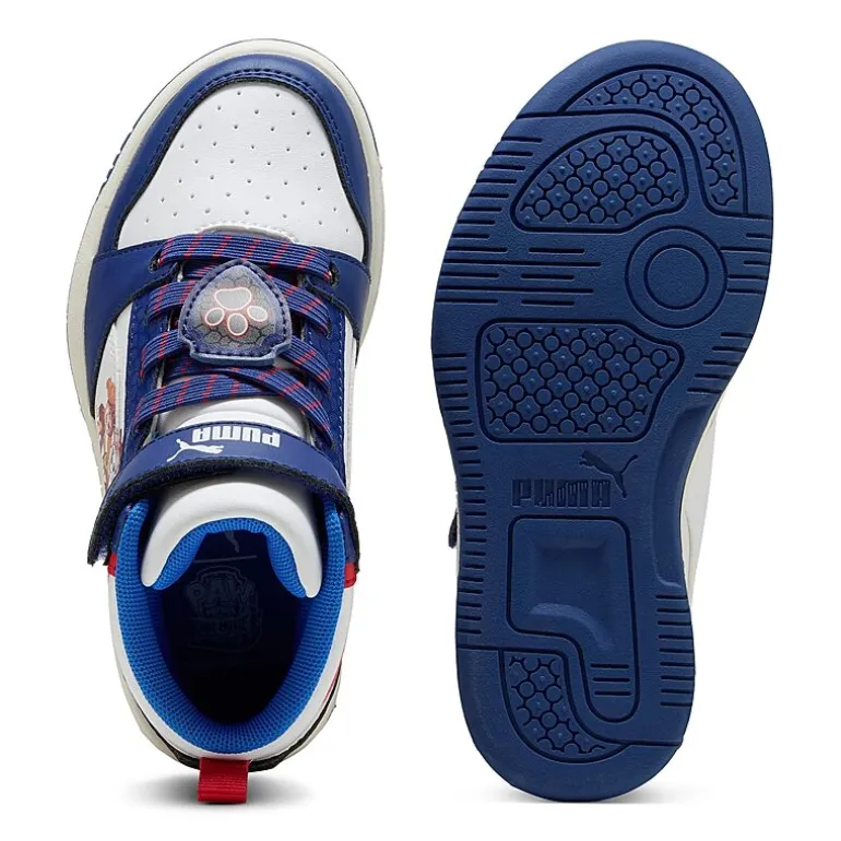PUMA Rebound V6 Little Kid Boys Paw Patrol Basketball Shoes