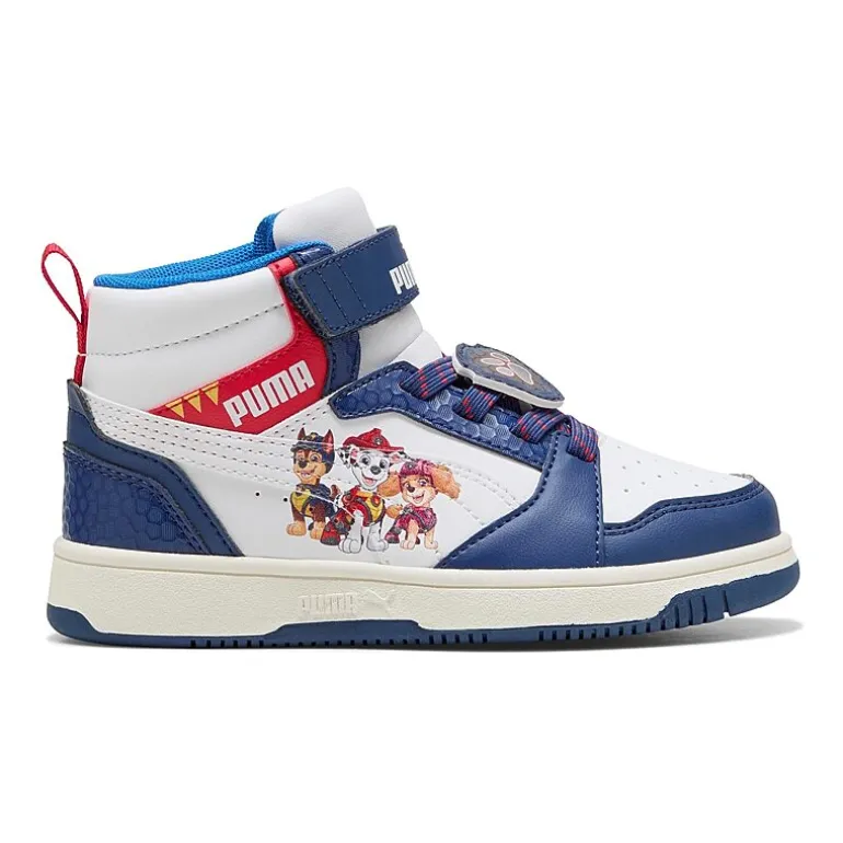PUMA Rebound V6 Little Kid Boys Paw Patrol Basketball Shoes