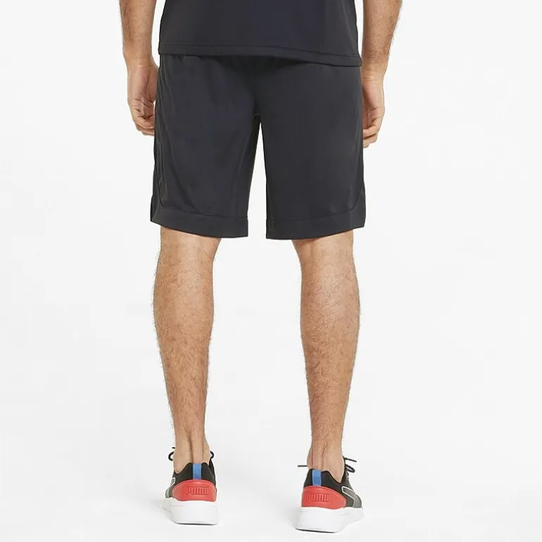 PUMA Rtg Mens 10" Mid Rise Moisture Wicking Workout Shorts