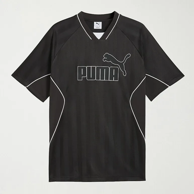 PUMA Sport Jersey Mens V Neck Short Sleeve Moisture Wicking Big and Tall Jersey