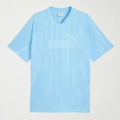 PUMA Sport Jersey Mens V Neck Short Sleeve Moisture Wicking Big and Tall Jersey