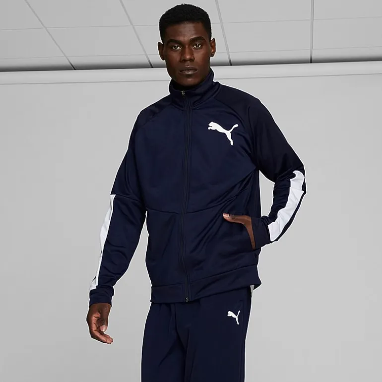 PUMA Tricot Mens Lightweight Track Jacket