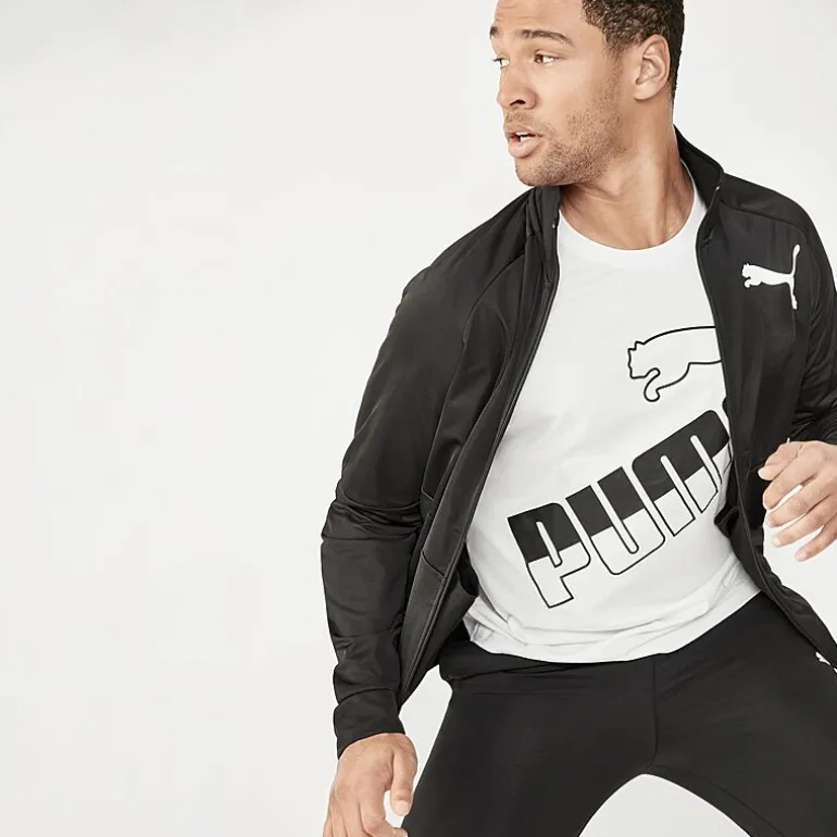 PUMA Tricot Mens Lightweight Track Jacket