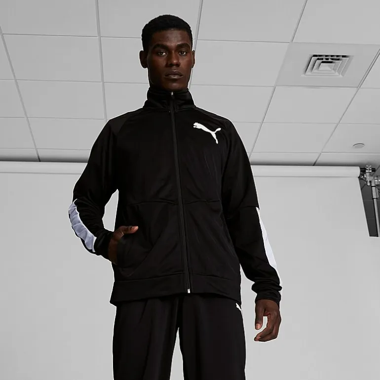PUMA Tricot Mens Lightweight Track Jacket