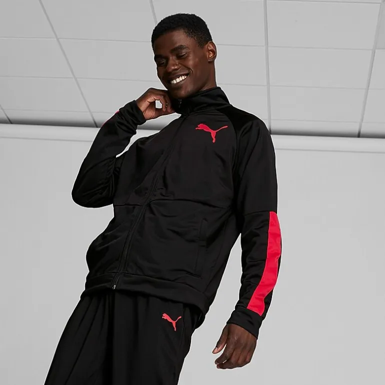 PUMA Tricot Mens Lightweight Track Jacket