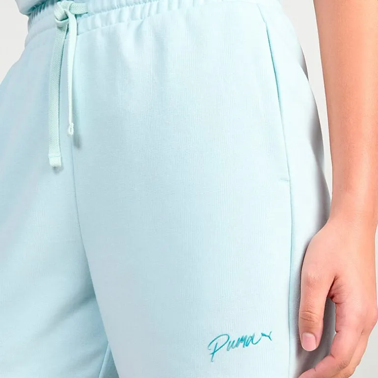 PUMA Womens 5" Adjustable Waist Drawstring Waist Active Pull-On Short