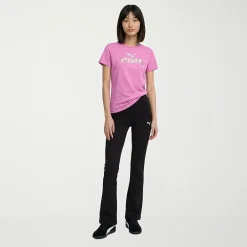 PUMA Womens Crew Neck Short Sleeve Regular Fit Graphic T-Shirt