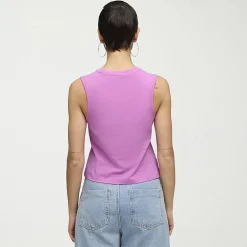 PUMA Womens Crew Neck Sleeveless Active Tank Top