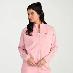 PUMA Womens Lace Ultra Lightweight Track Jacket