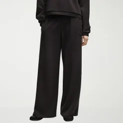 PUMA Womens Wide Leg Mid Rise Regular Fit Sweatpant