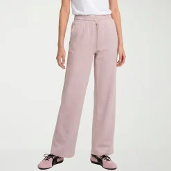 PUMA Womens Wide Leg Mid Rise Regular Fit Sweatpant