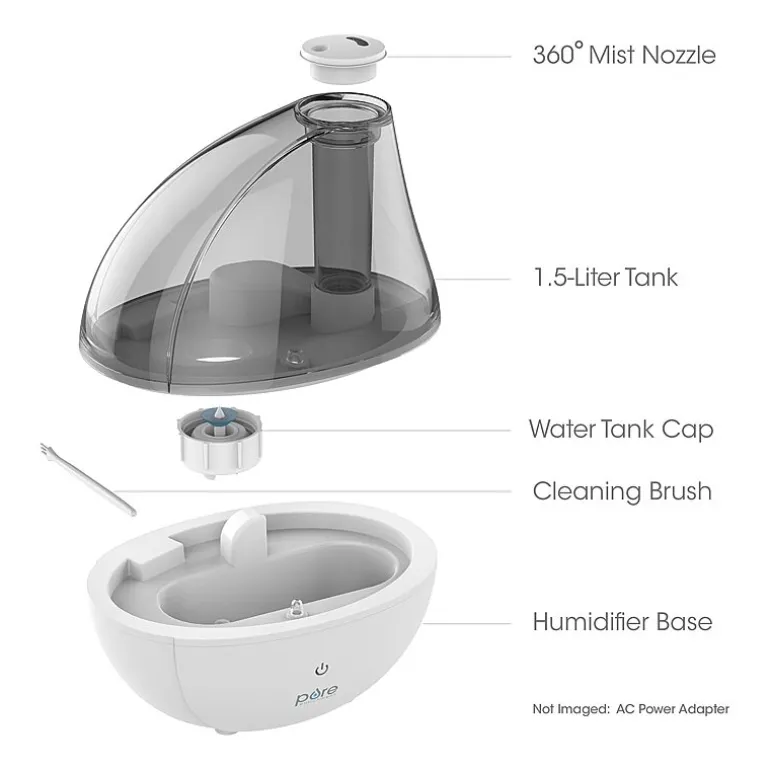 Pure Enrichment MistAire Ultrasonic Cool Mist Humidifier