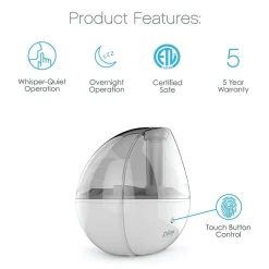 Pure Enrichment MistAire Ultrasonic Cool Mist Humidifier