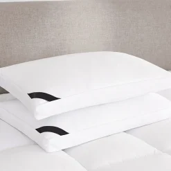 Queen Street Elite 300 Thread Count Cotton Sateen Allergen Barrier Down Alternative Firm Density Pillow