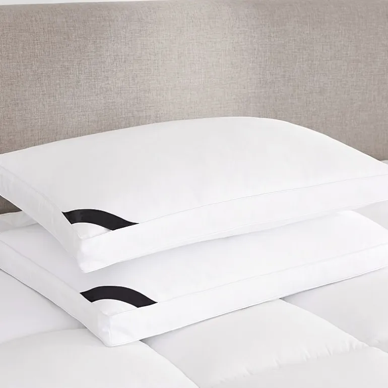 Queen Street Elite 300 Thread Count Cotton Sateen Allergen Barrier Down Alternative Firm Density Pillow