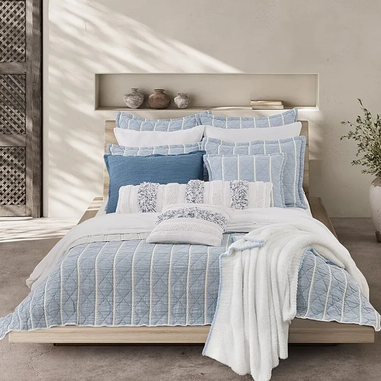 Queen Street Sand & Stone Reversible Lightweight Throw